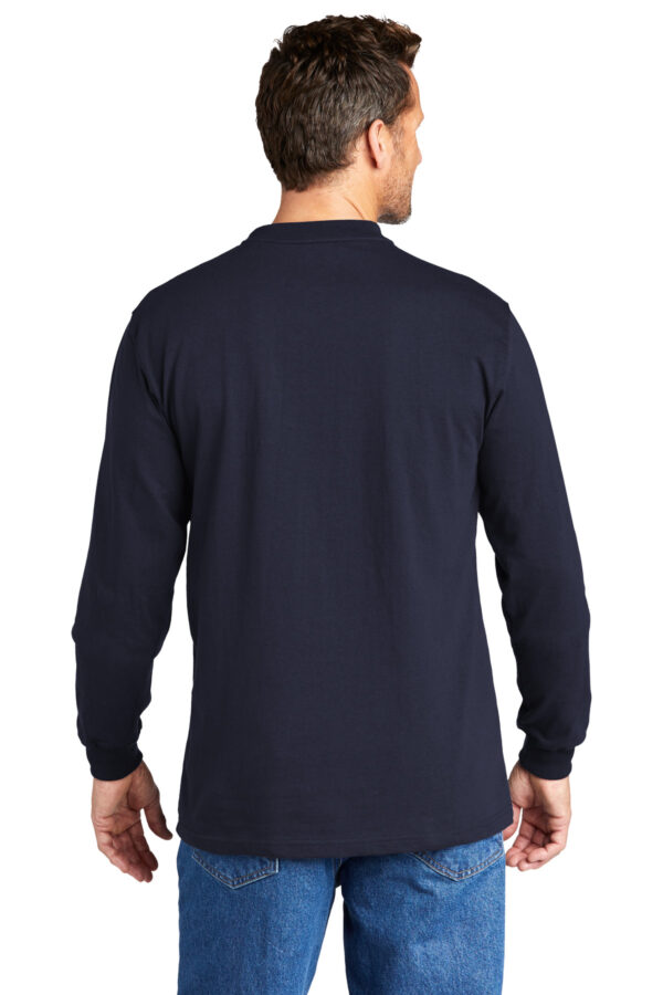 Carhartt Long Sleeve Henley T-Shirt CTK128 - Image 2