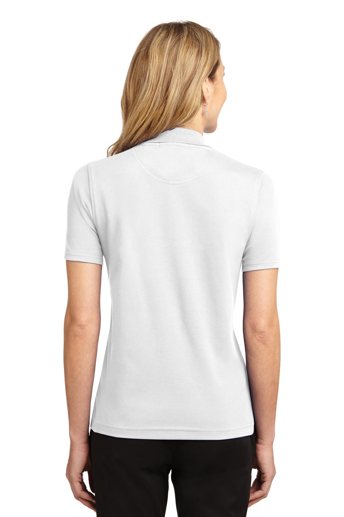Port Authority Women's Rapid Dry Polo. L455 - Image 2