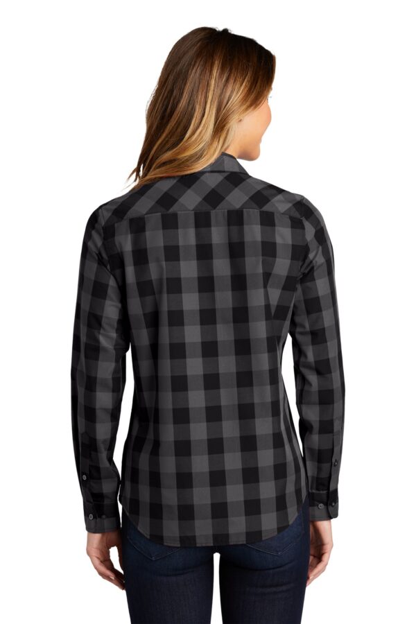 Port Authority Women's Everyday Plaid Shirt. LW670 - Image 2