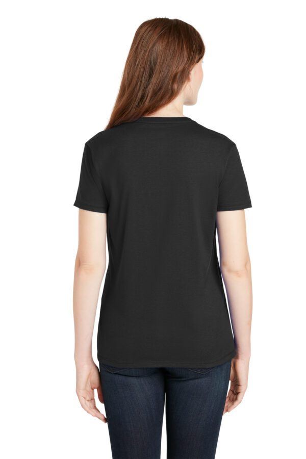 Hanes - Ladies Perfect-T Cotton T-Shirt. SL04 - Image 2