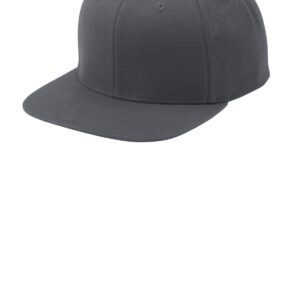 Sport-Tek Yupoong Flat Bill Snapback Cap. STC19